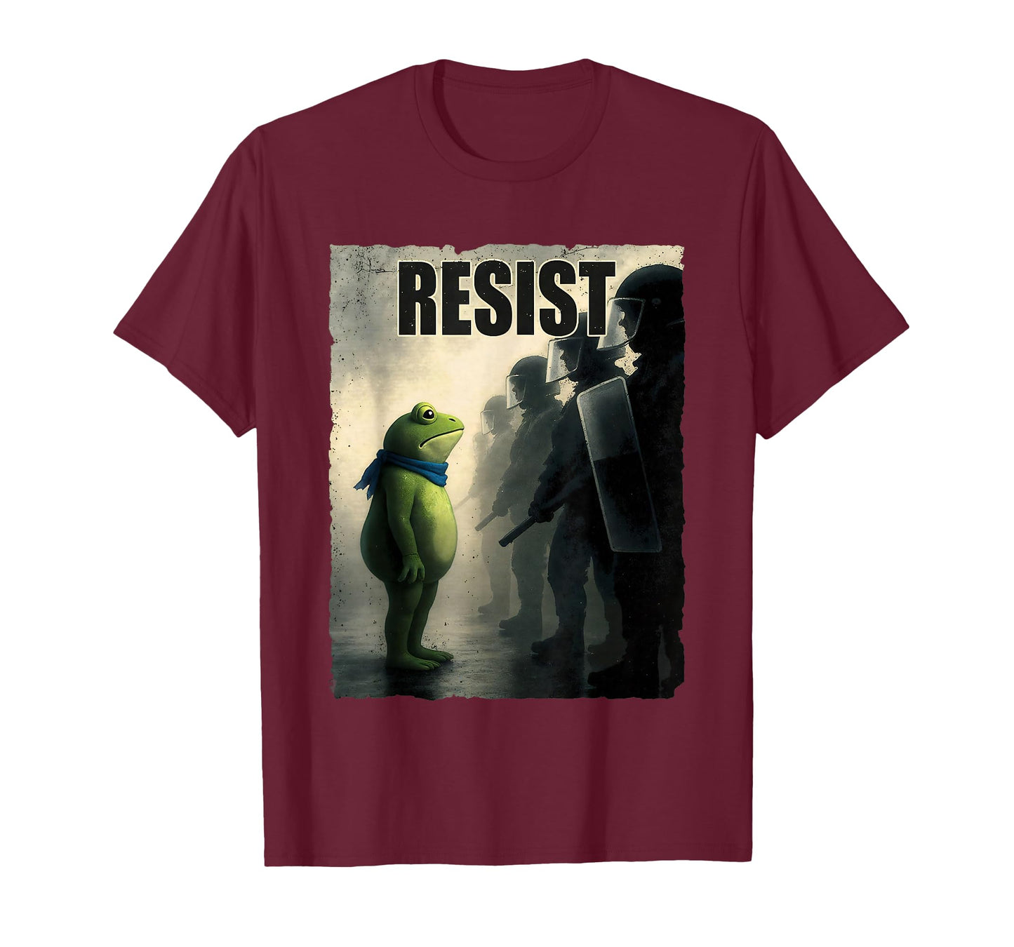 Frog Resist Portland Frog Protest - Portland Frog Activist T-Shirt