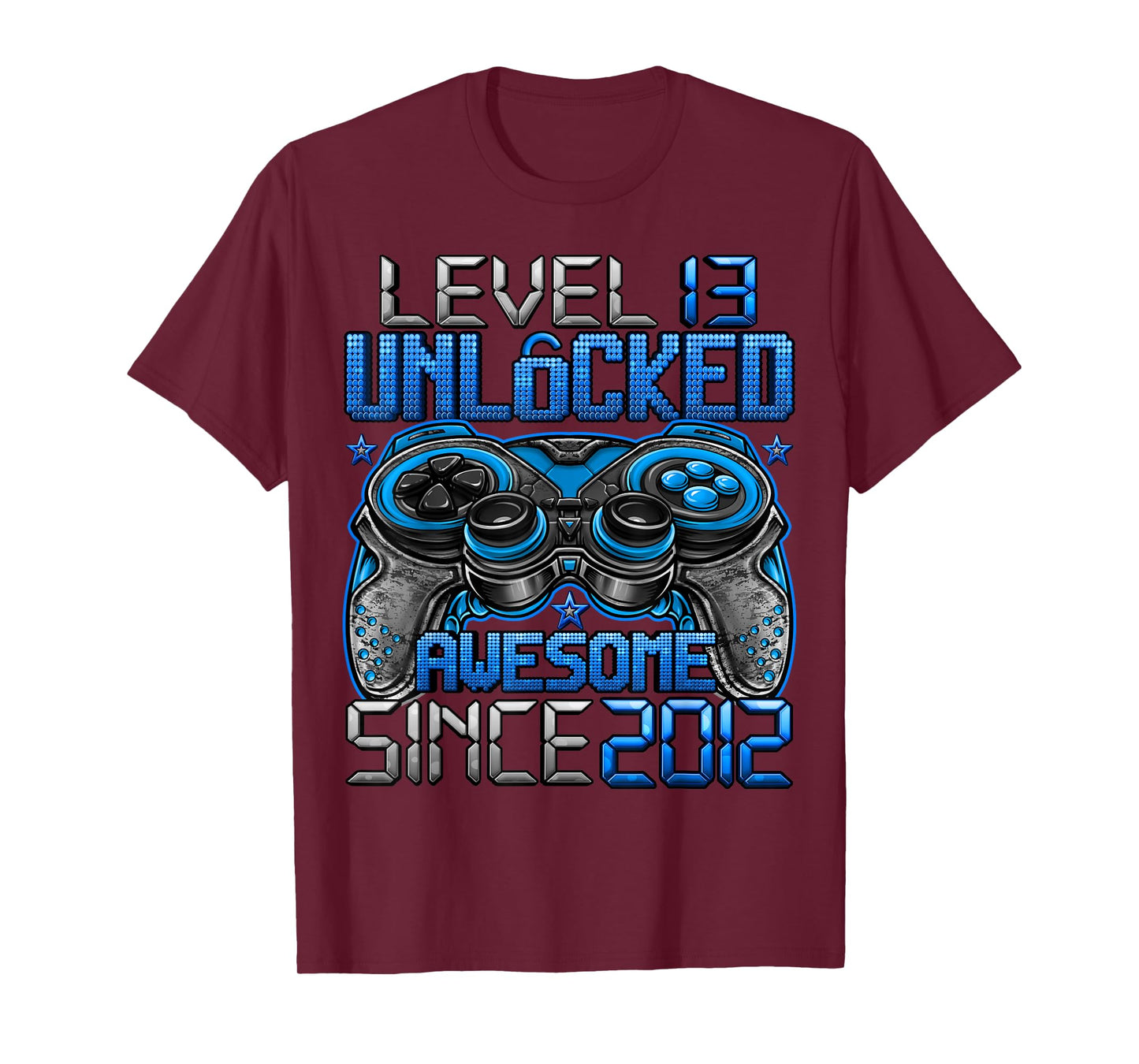 Level 13 Unlocked 13 Year Old Gifts Boys 13th Birthday Boy T-Shirt
