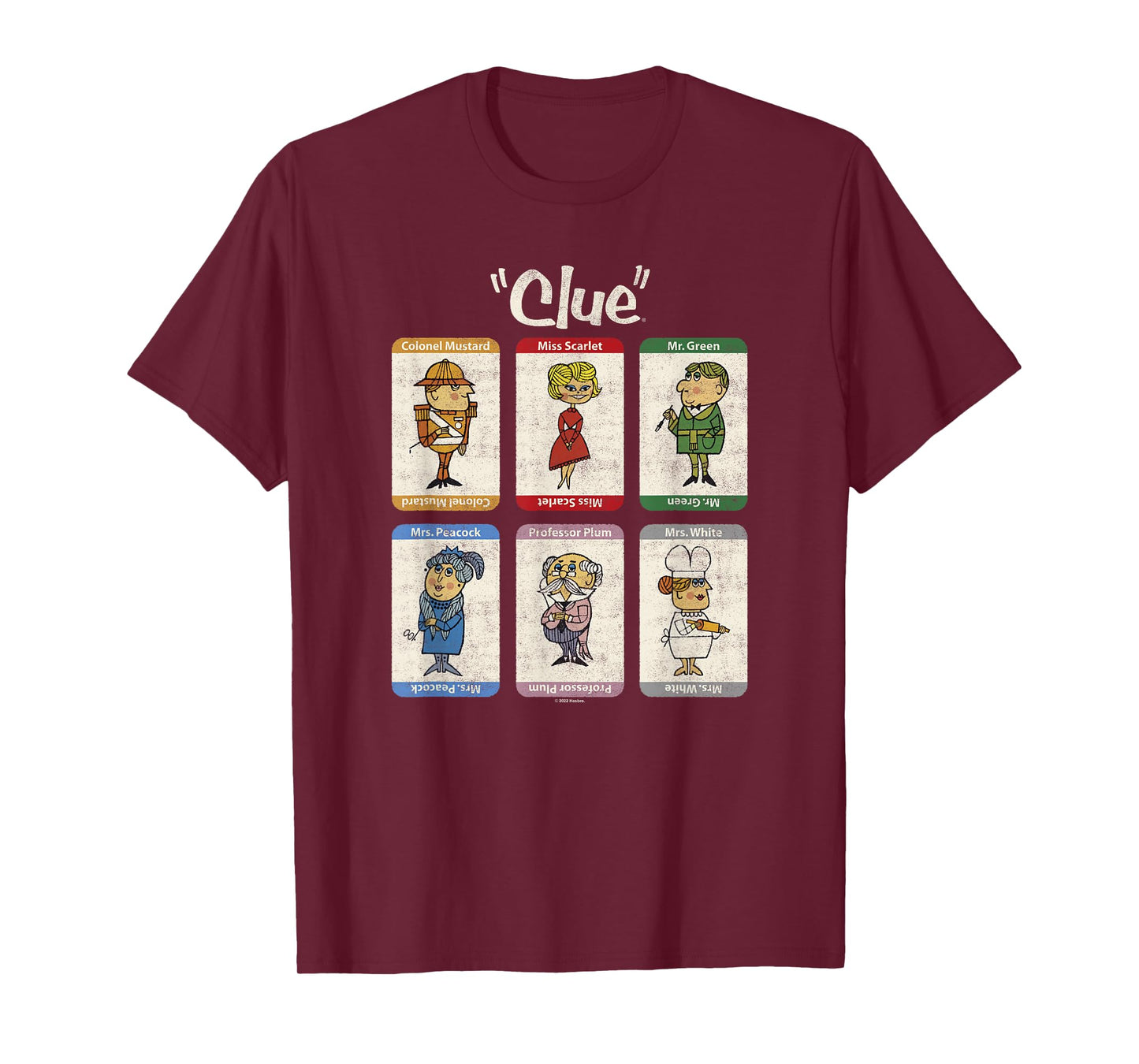Clue Retro Character Box Up T-Shirt