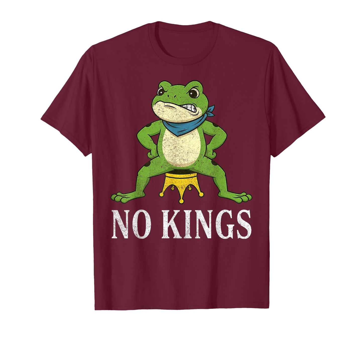 Freedom Portland Frog Resist No Kings T-Shirt
