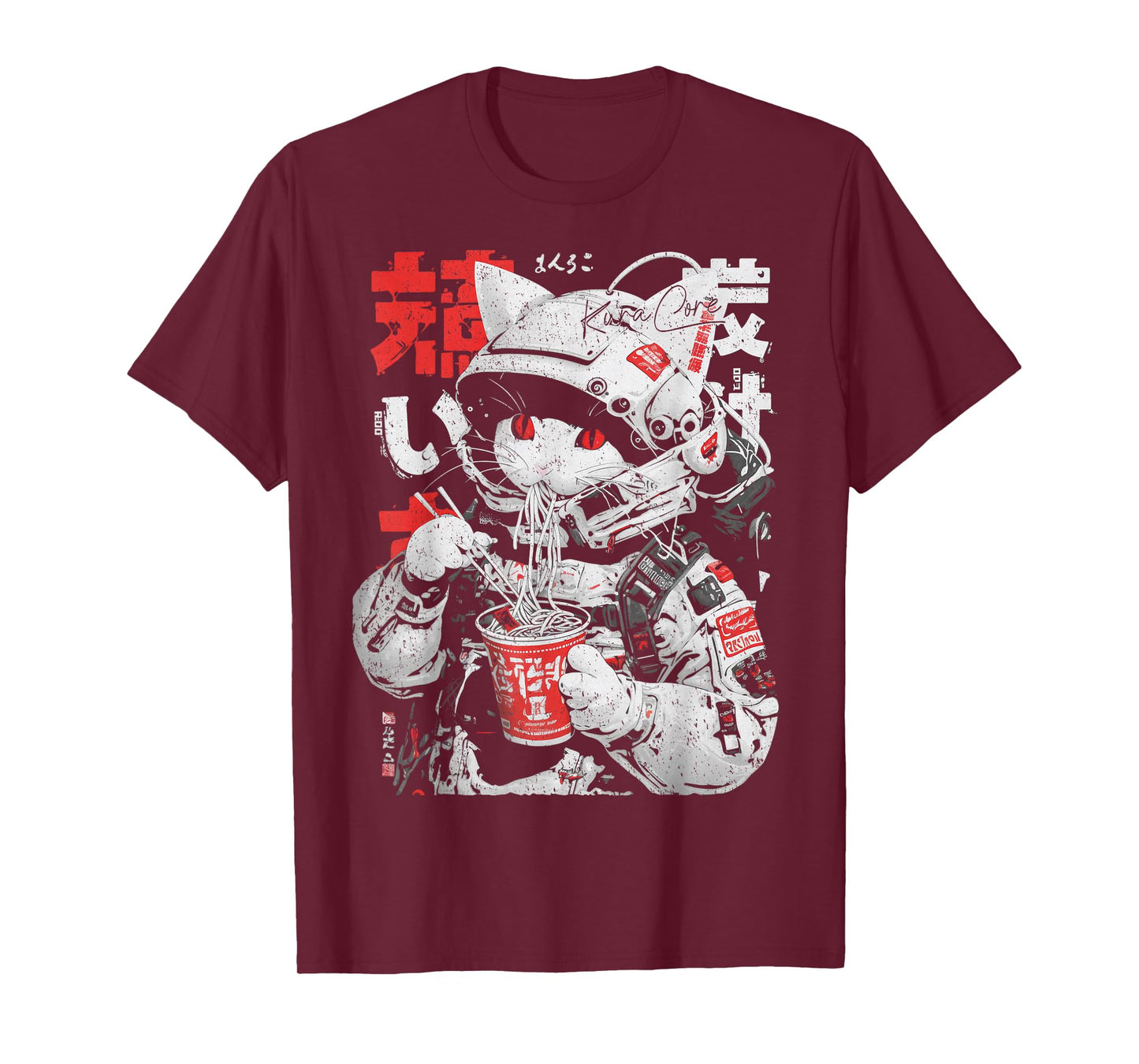 Japanese Streetwear Cyberpunk Y2K Retro Techwear Manga Anime T-Shirt