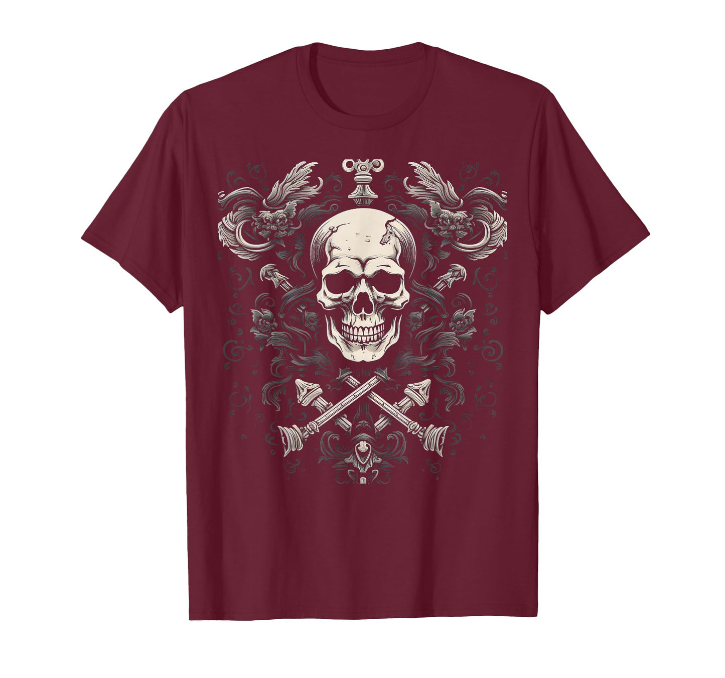 Renaissance Skull | Men Women XS - 6XL | Graphic T-Shirt