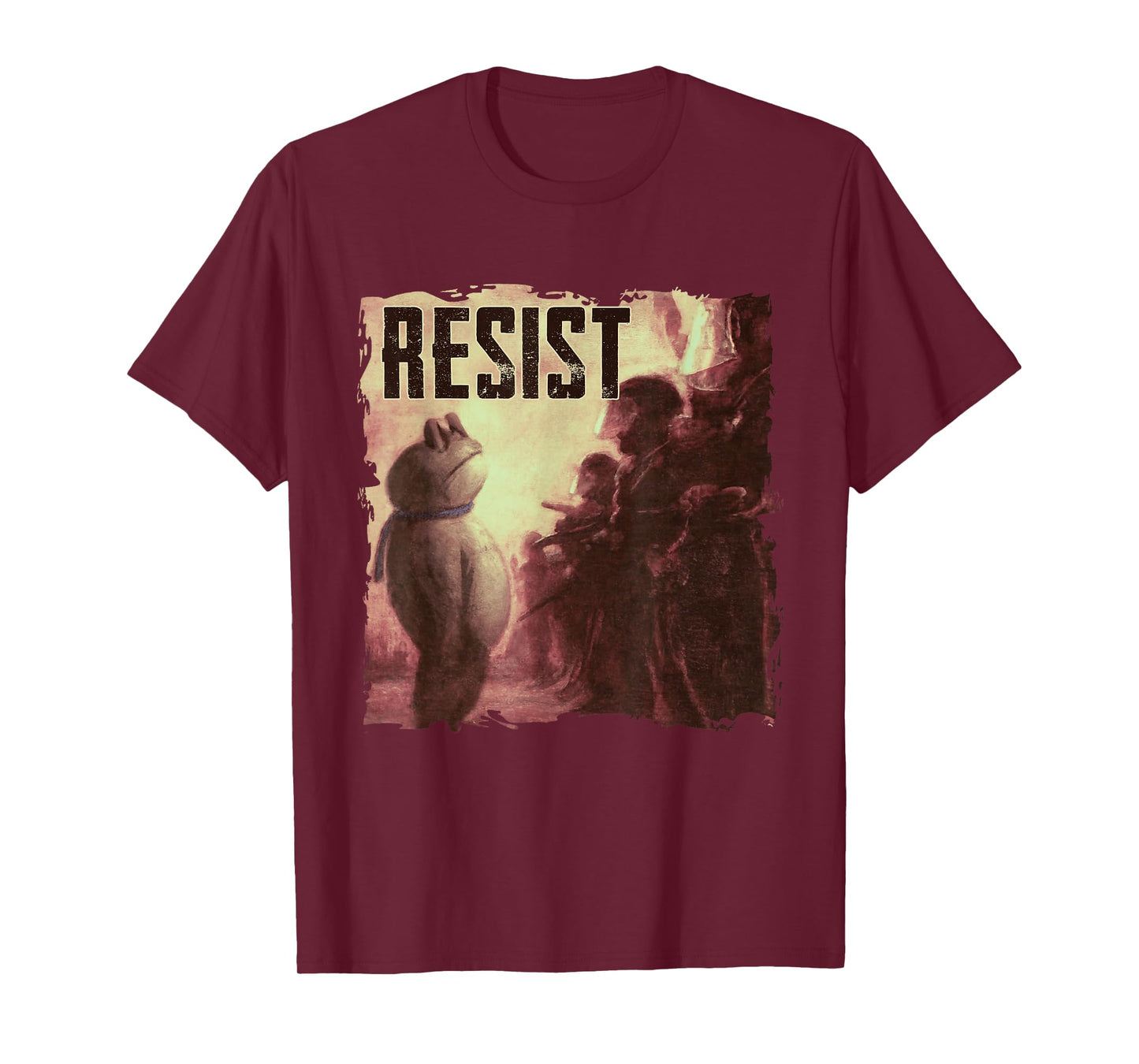 Resist Frog Protest Art Portland Activist Social Justice T-Shirt
