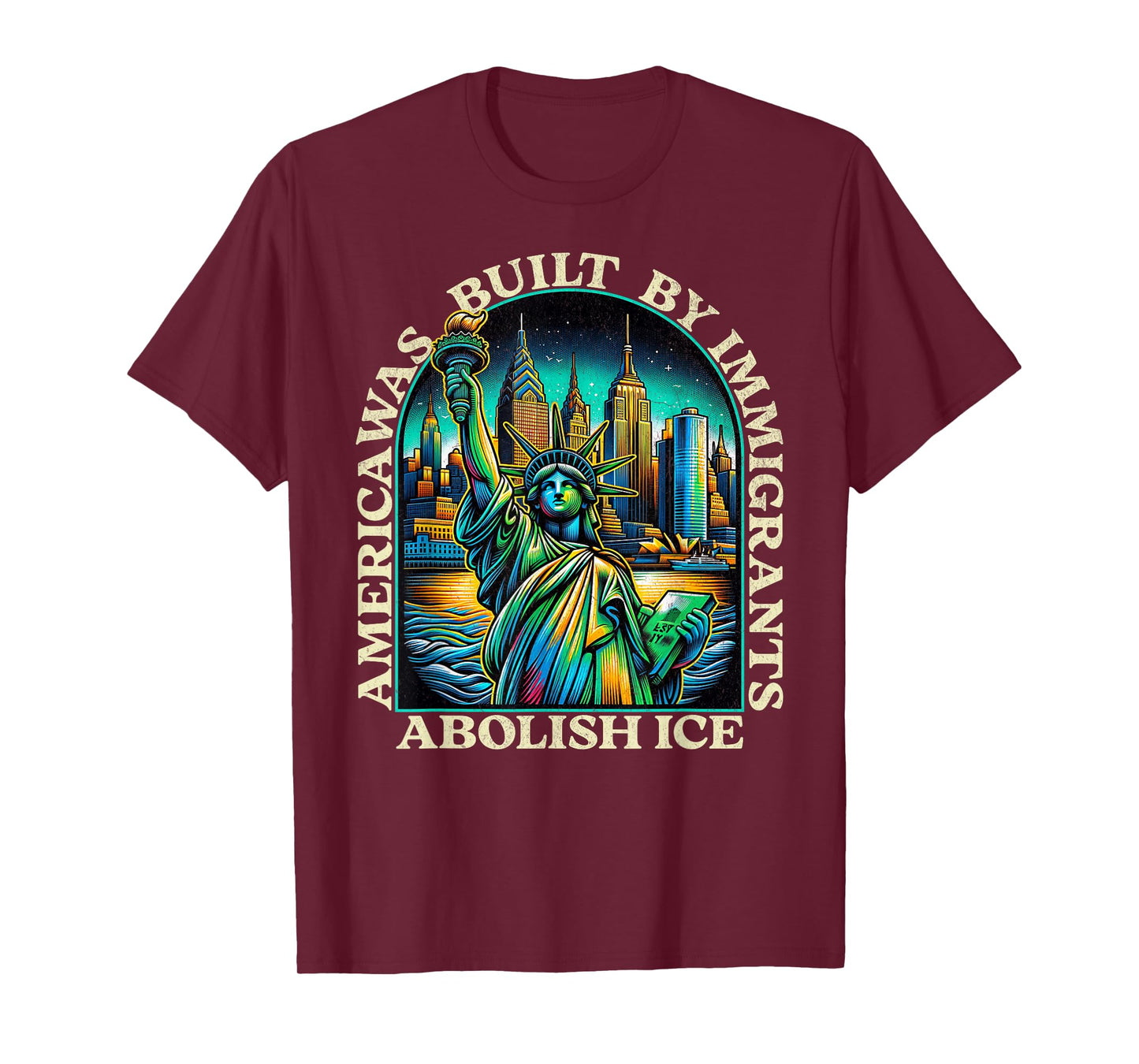 Abolish Ice Protest Support Indivisible No Kings October 18 T-Shirt