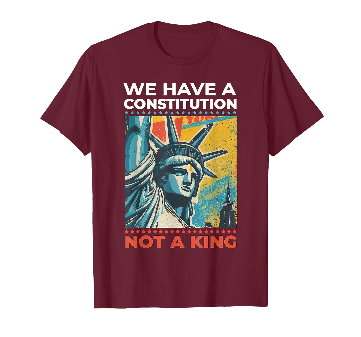 White Portland Frog Tee No Kings Shirt Men Women No Kings T-Shirt