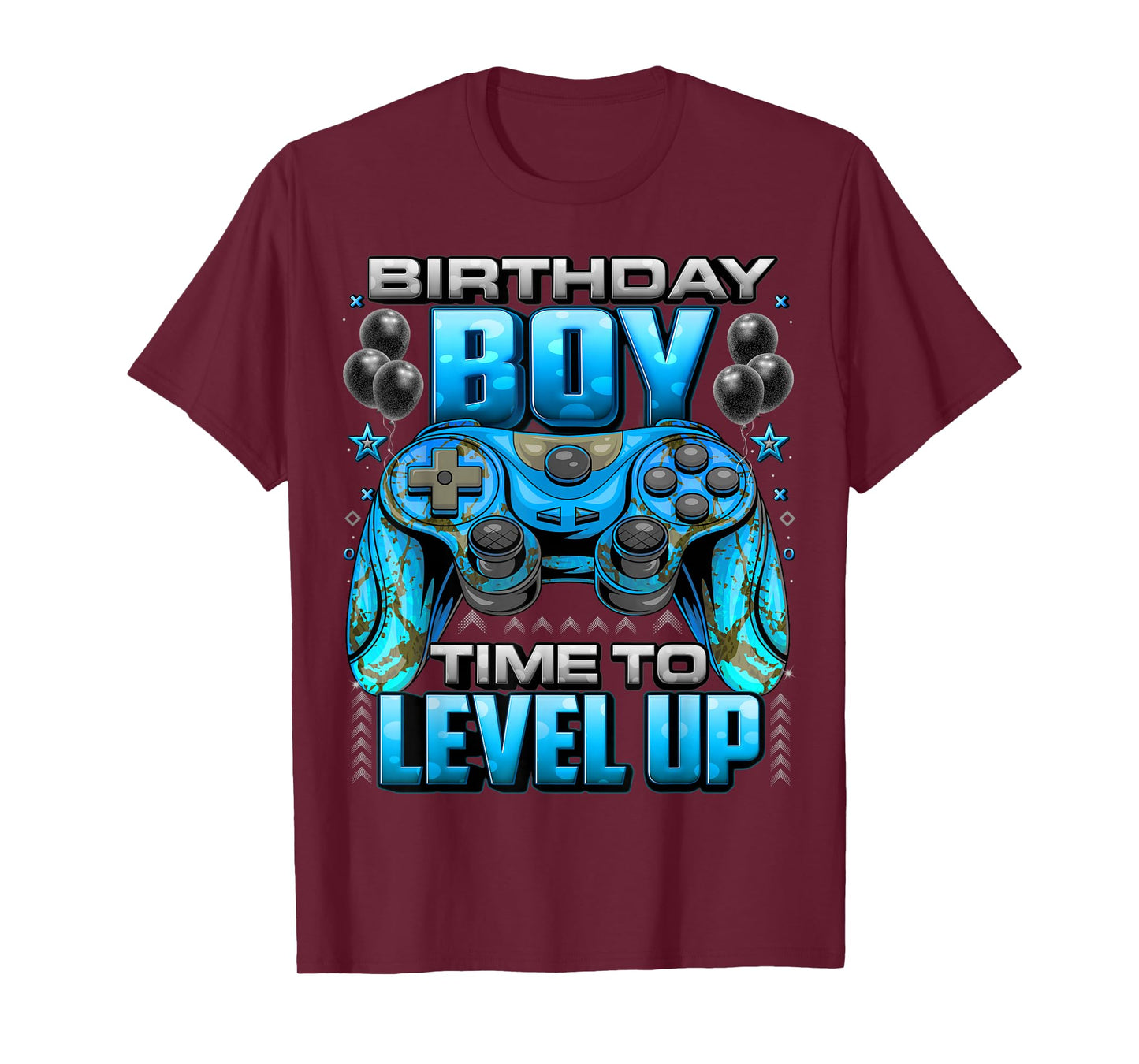 Birthday Boy Time to Level Up Shirt Video Gamer Birthday Boy T-Shirt