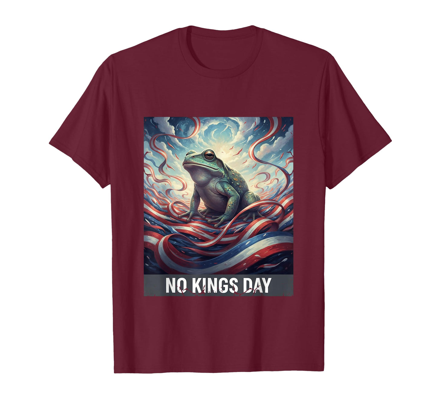No Kings Day Portland Shirt Frog Protest T-Shirt