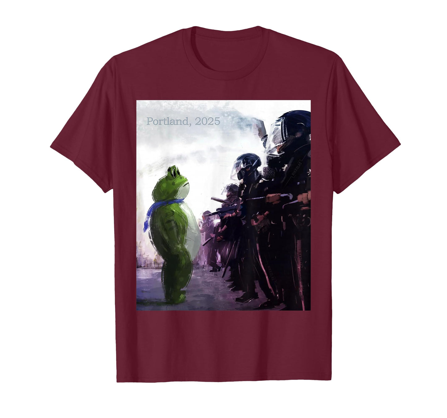 Portland Frog Protest Portland 2025 for Men Women Kids T-Shirt