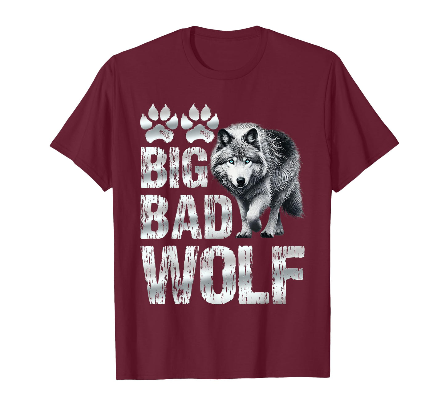 Wolf Spirit BIG AND BAD WOLF Wolf Pack Funny Wolves T-Shirt