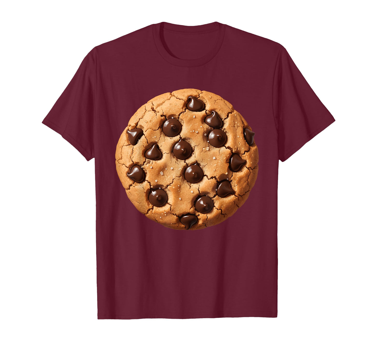 Chocolate Chip Cookie Bakery Biscuit Pastry Food Costume T-Shirt