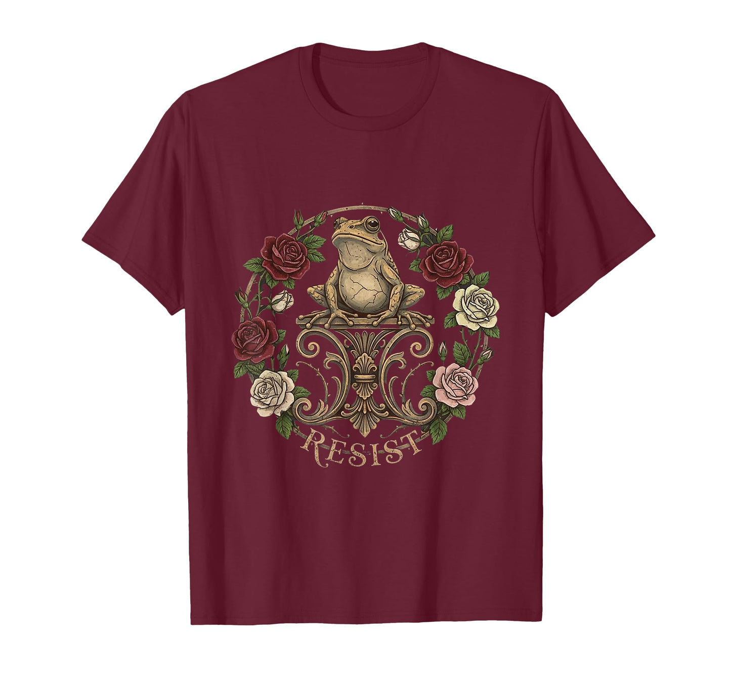 Portland Resist Frog Protest No Kings Day T-Shirt