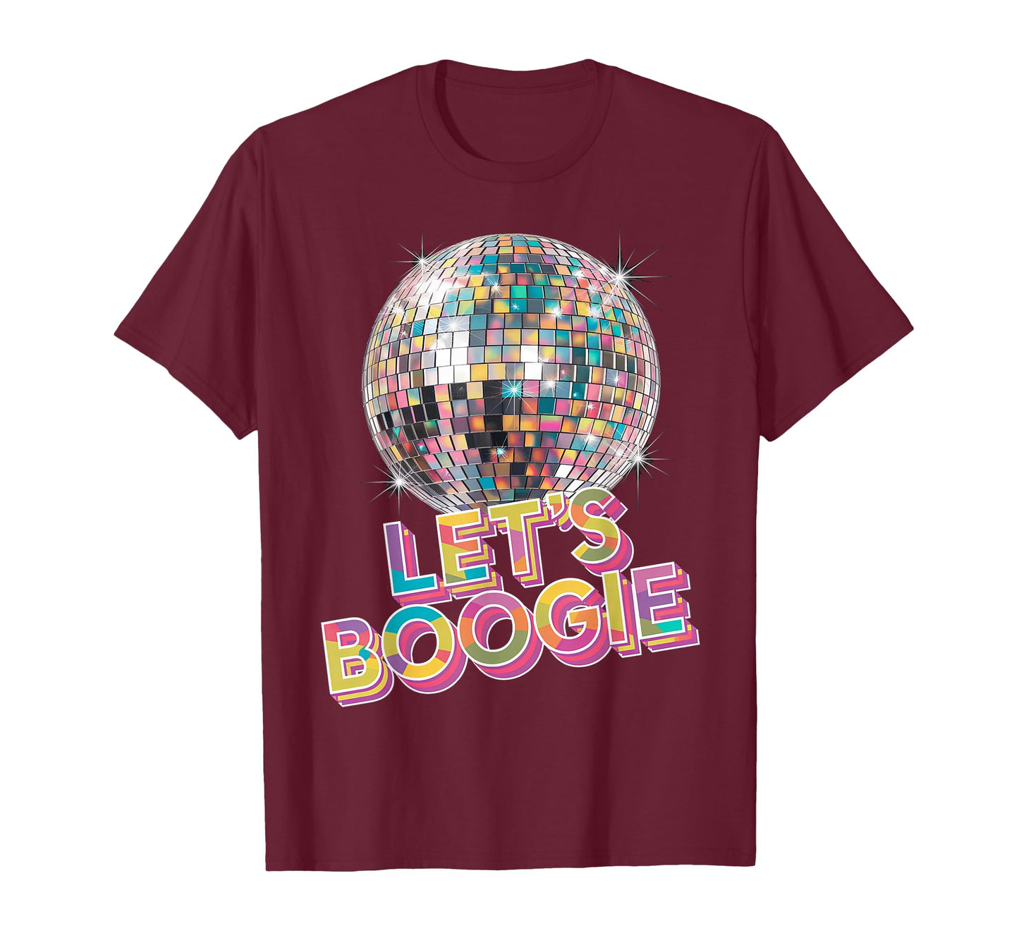 Disco Ball Vintage Retro let's boogie fever discoball party T-Shirt