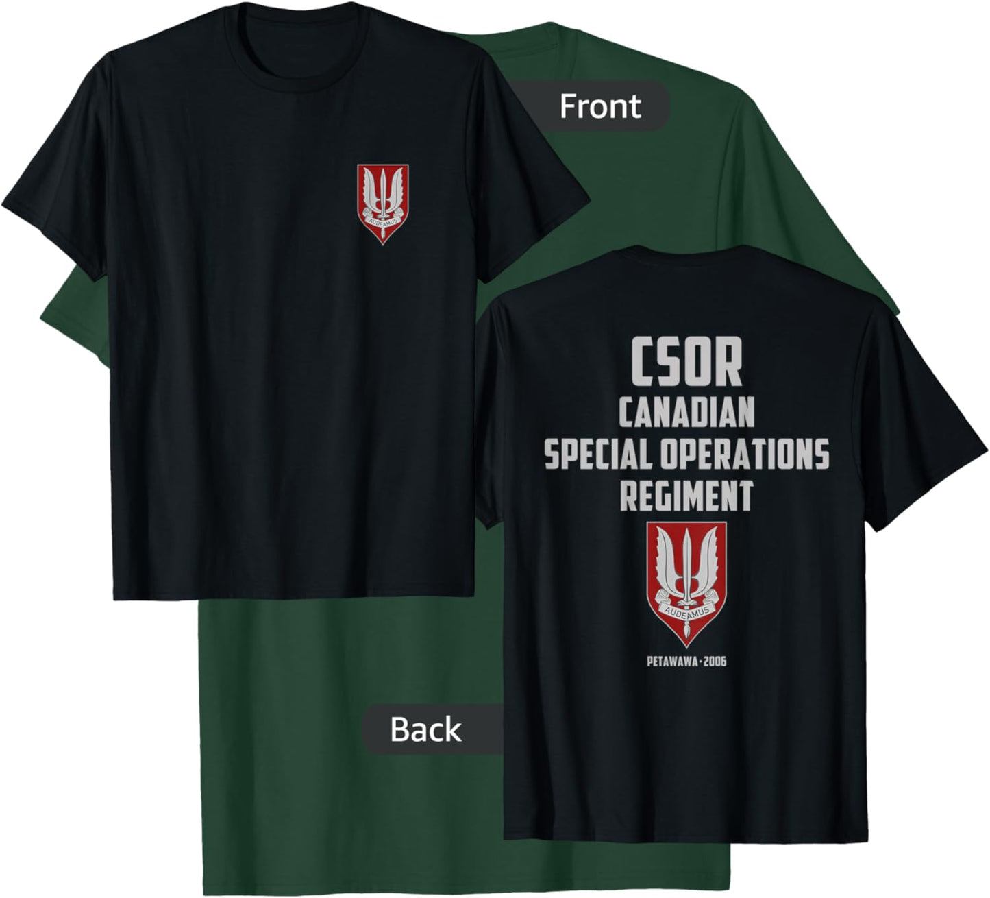 Canadian Special Force Regiment Canadian Armed Forces T-Shirt - T-Shirt | Forest