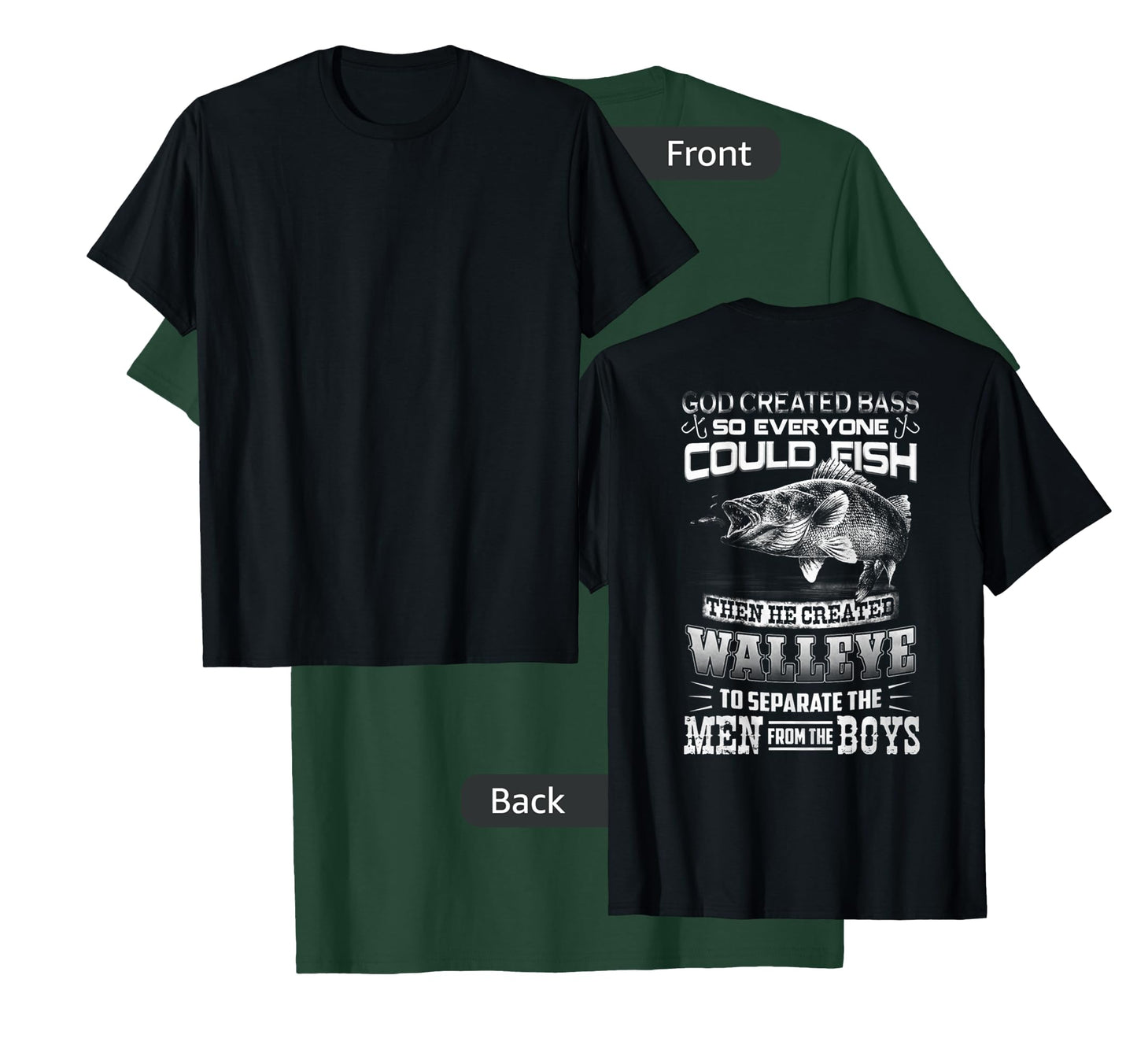 Walleye - Separates The Men From The Boy Tshirt T-Shirt
