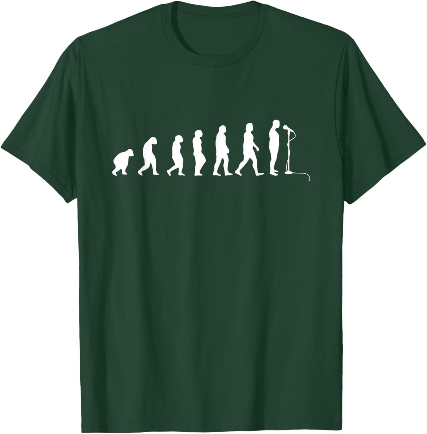 Evolution of Speech - Funny Comedian T-Shirt - T-Shirt | Forest