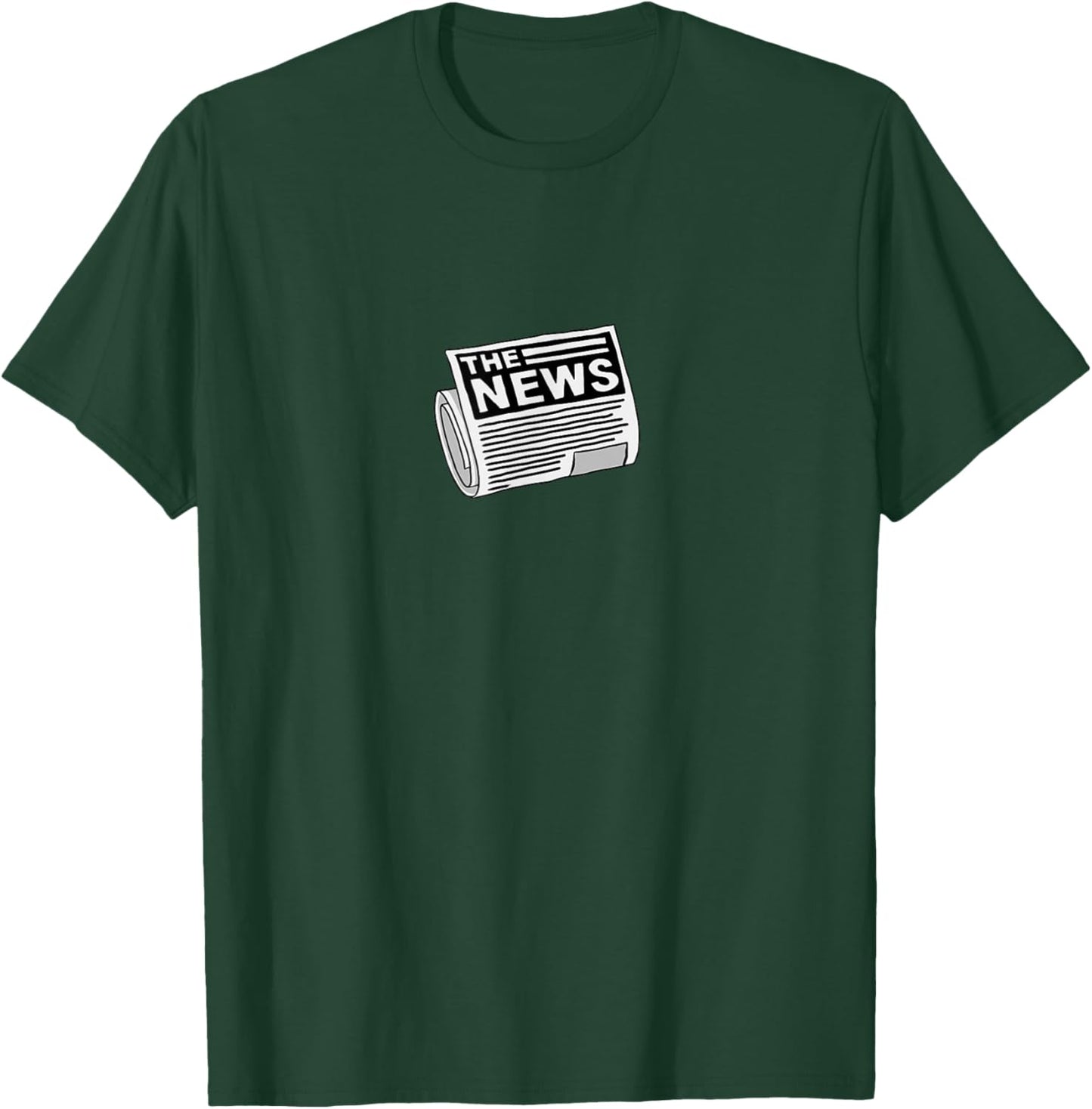 Newspaper News Journalist T-Shirt - T-Shirt | Forest