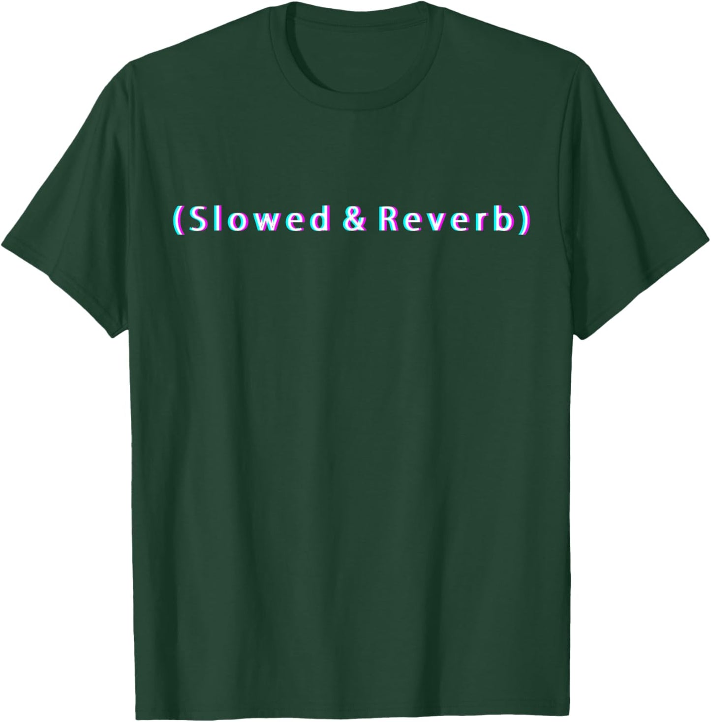 Slowed and Reverb Shirt Retro Vaporwave Trippy T-Shirt - T-Shirt | Forest