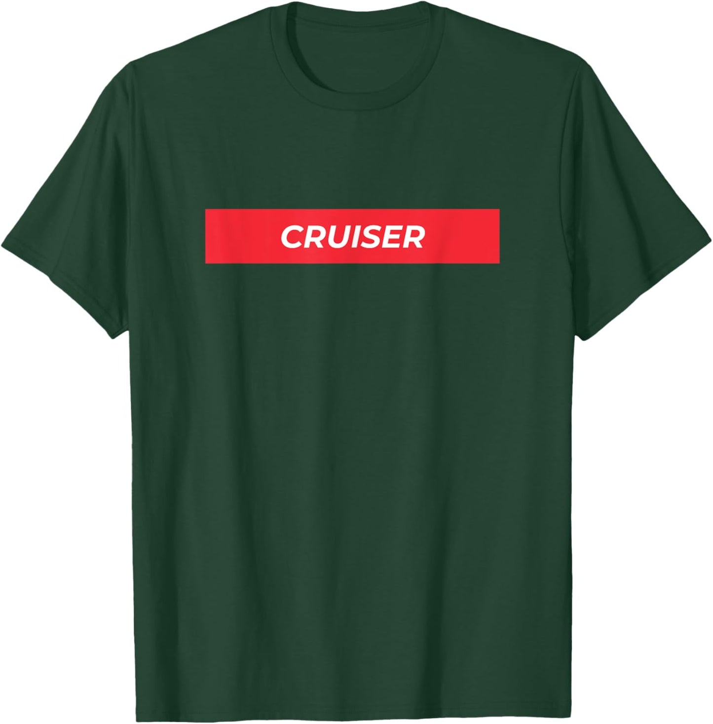 Cruiser Designer Inspired Print for Cruise Vacations T-Shirt - T-Shirt | Forest