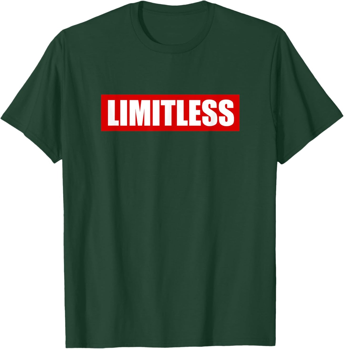 LIMITLESS Inspirational Entrepreneur Motivational No Limit T-Shirt - T-Shirt | Forest