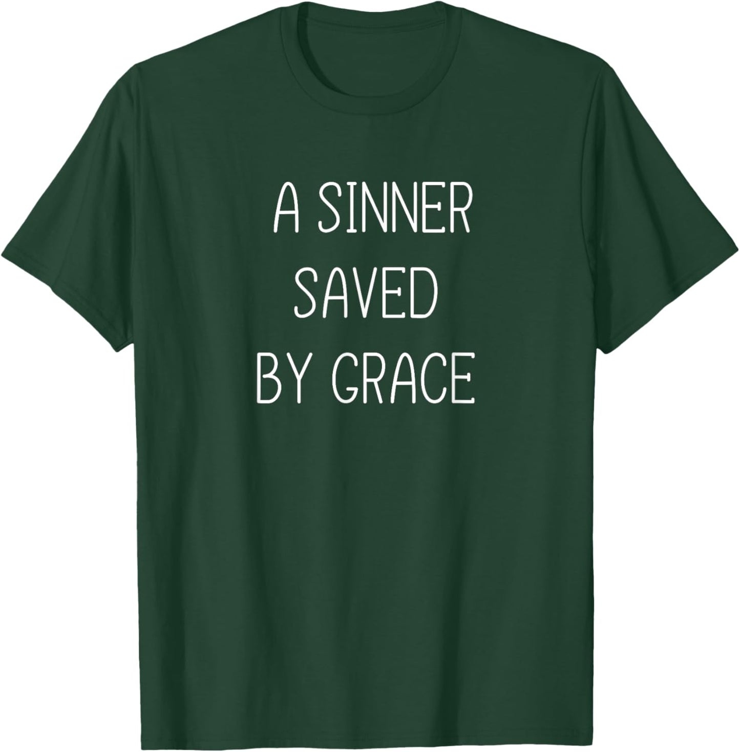 Easter Sinner by Gracade Rescued Jesus Easter T-Shirt - T-Shirt | Forest