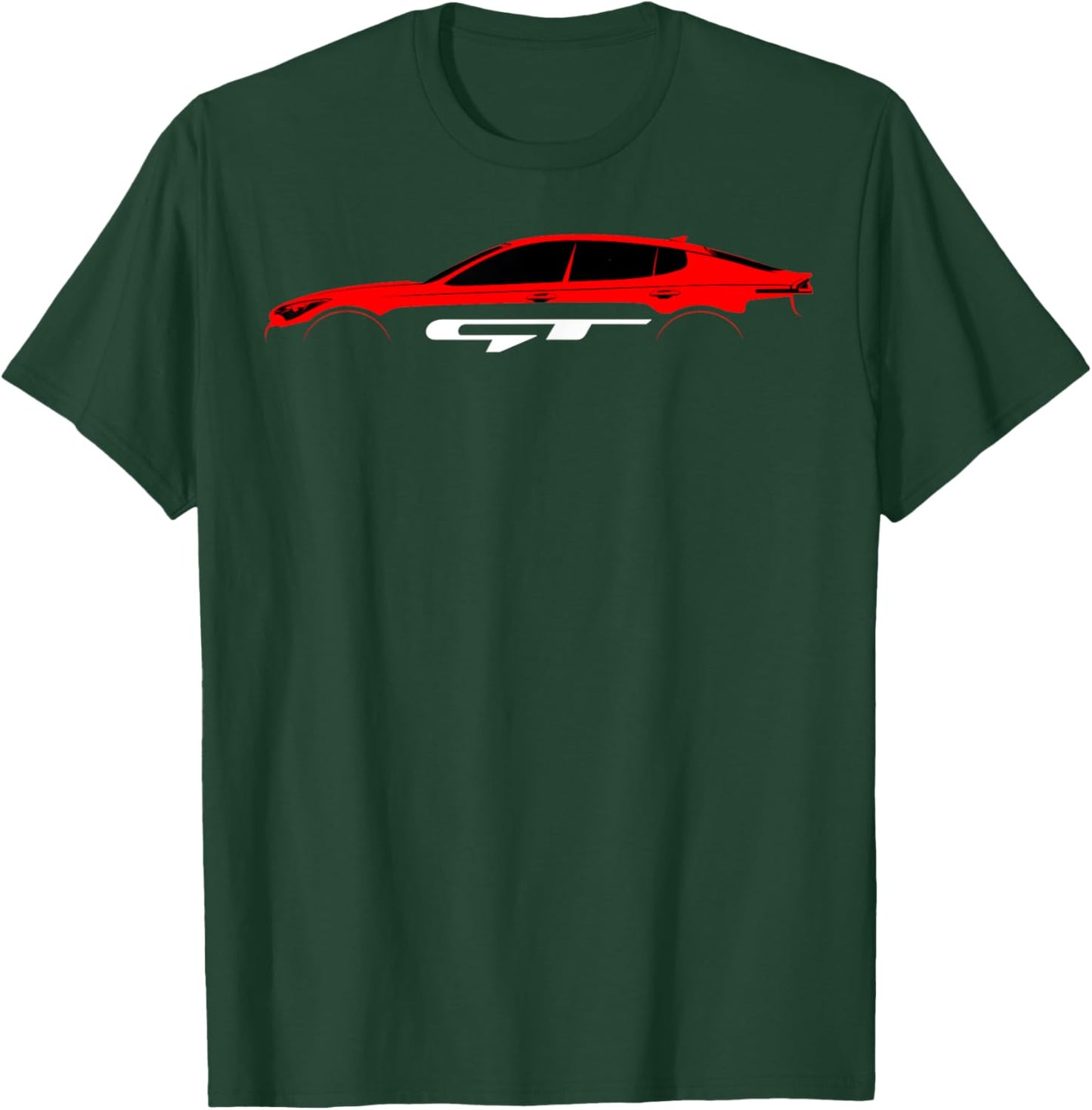 Stinger GT KDM Red Silhouette T-Shirt - T-Shirt | Forest