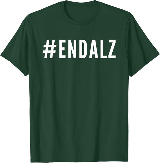 Alzheimer's Awareness Products - Purple #ENDALZ END ALZ T-Shirt - T-Shirt | Forest