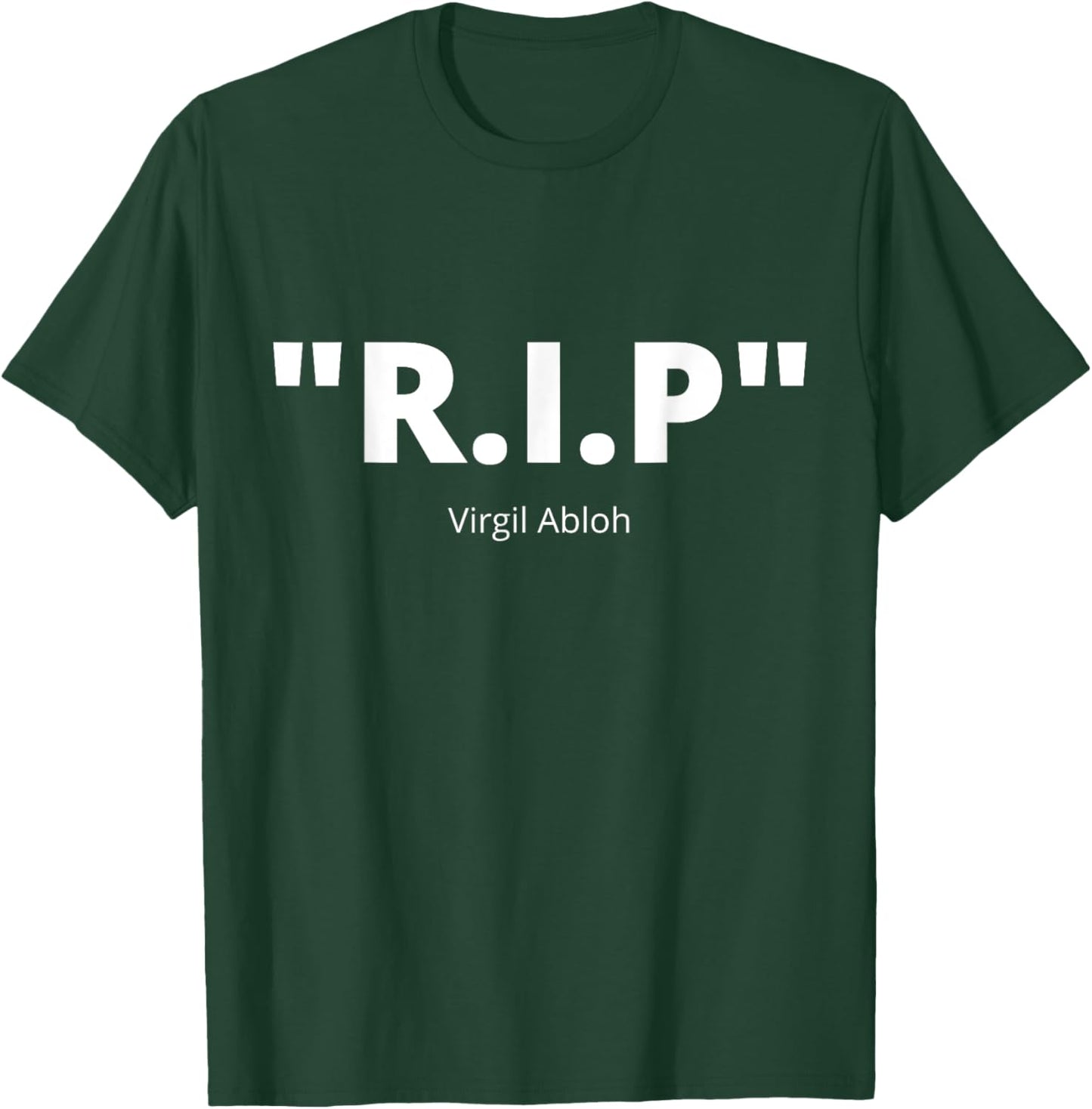 Rip Virgil Abloh Clothing Off Streetwear White Men Women T-Shirt - T-Shirt | Forest