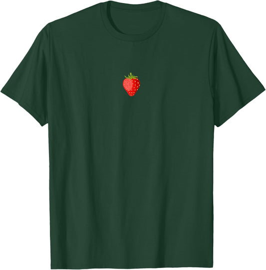 Strawberry Girl Aesthetic Soft Grunge Clothing T-Shirt - T-Shirt | Forest