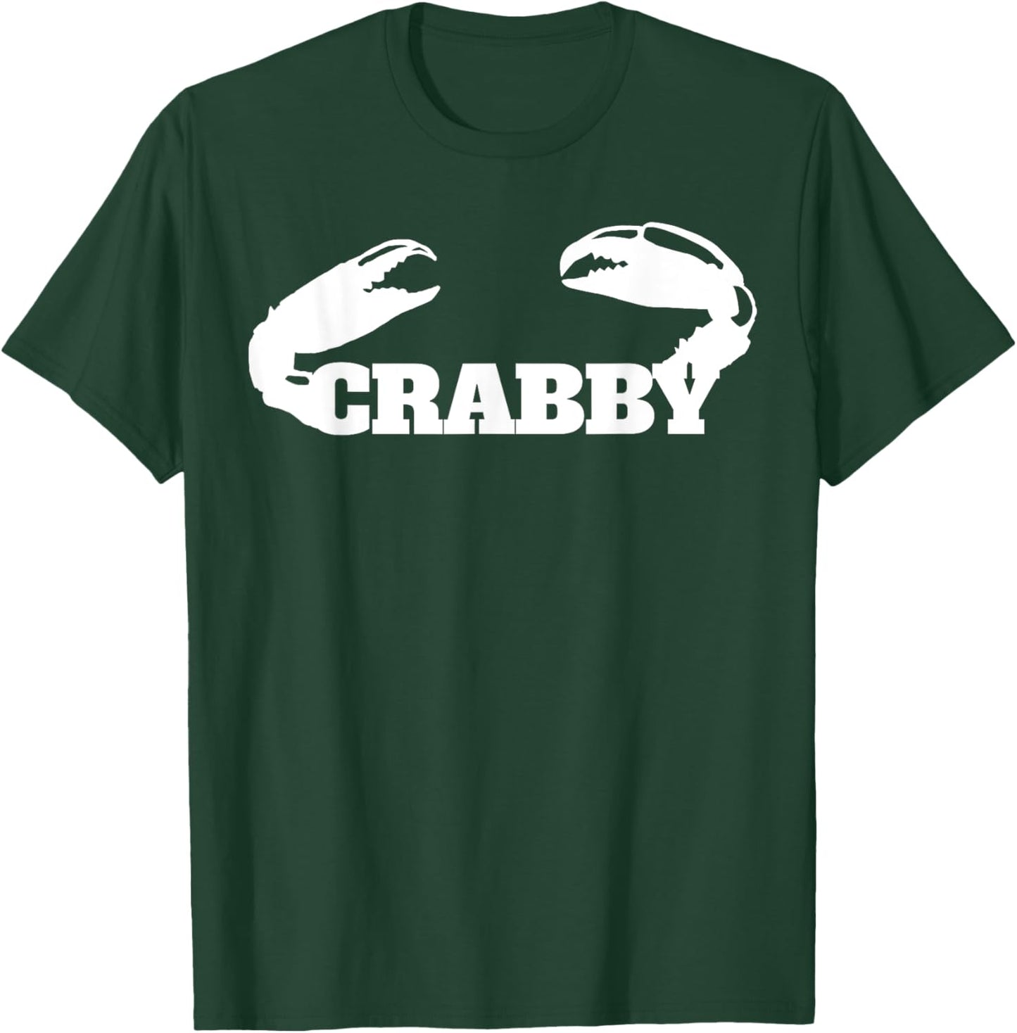 Crabby funny crab claws novelty crabby T-Shirt - T-Shirt | Forest