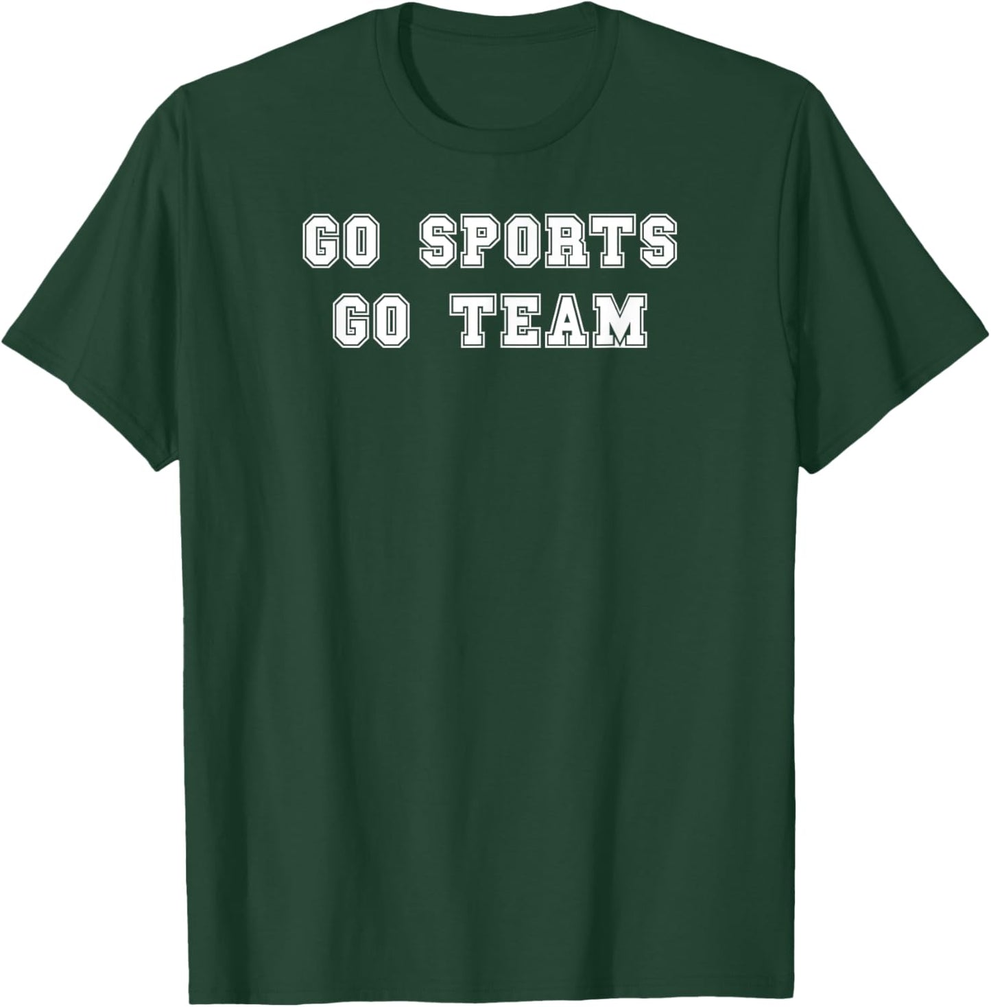 Go Sports Go Team T-Shirt - T-Shirt | Forest