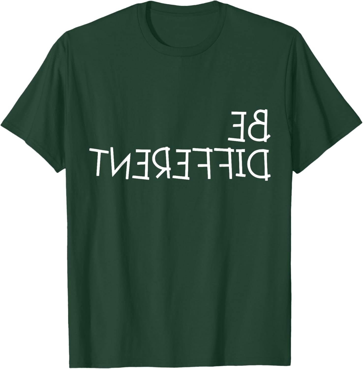 Be Different Funny Introvert Designs Early Bird I'm Not For Everyone Backwards T-Shirt - T-Shirt | Forest