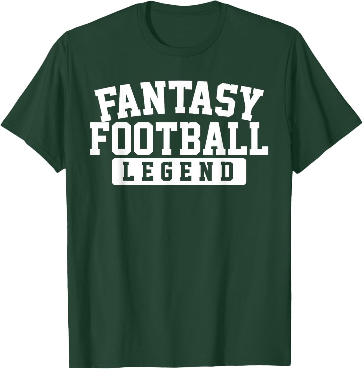 Fantasy Football Legend funny Fantasy Football Champ T-Shirt - T-Shirt | Forest