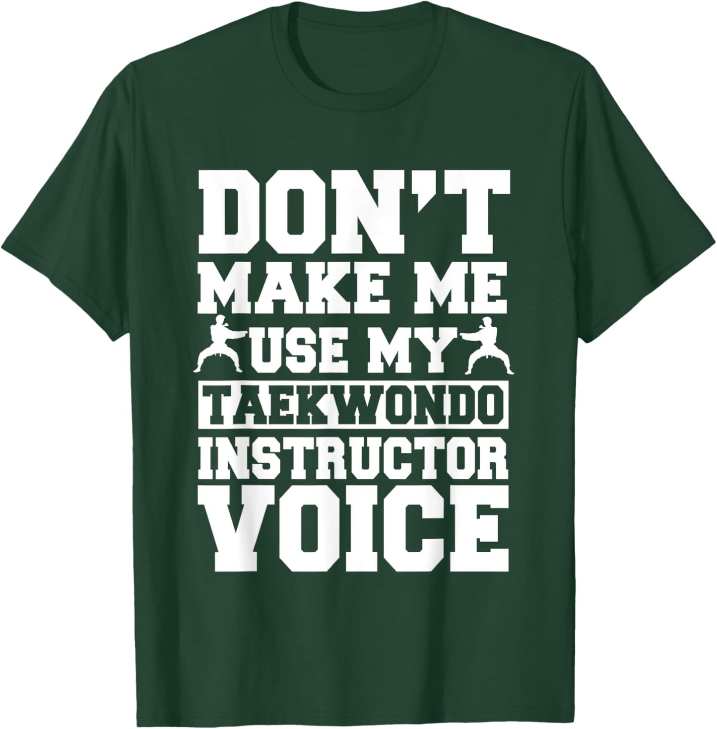 Taekwondo Tae Kwon Do Taekwon-Do Martial Art Instructor Guru T-Shirt - T-Shirt | Forest