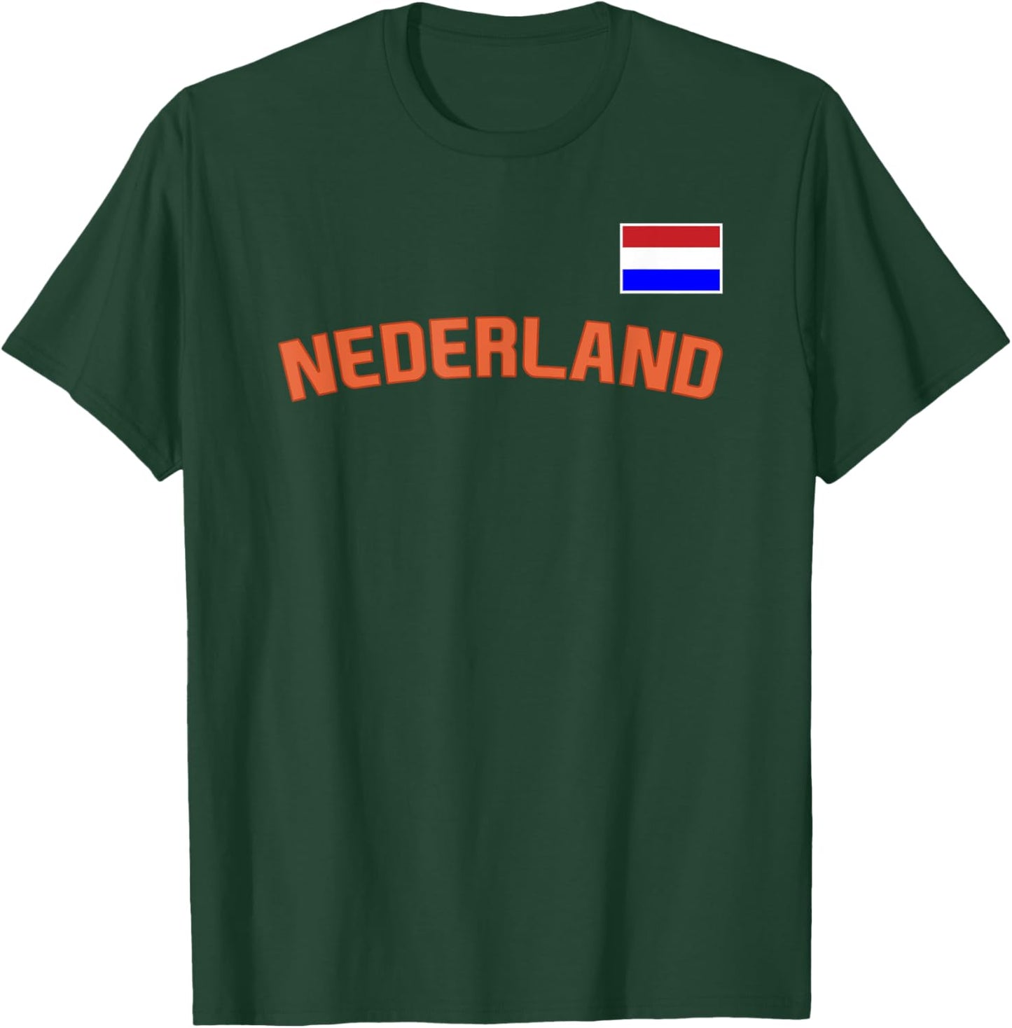 Nederland Flag Dutch Pride Netherlands International Country T-Shirt - T-Shirt | Forest