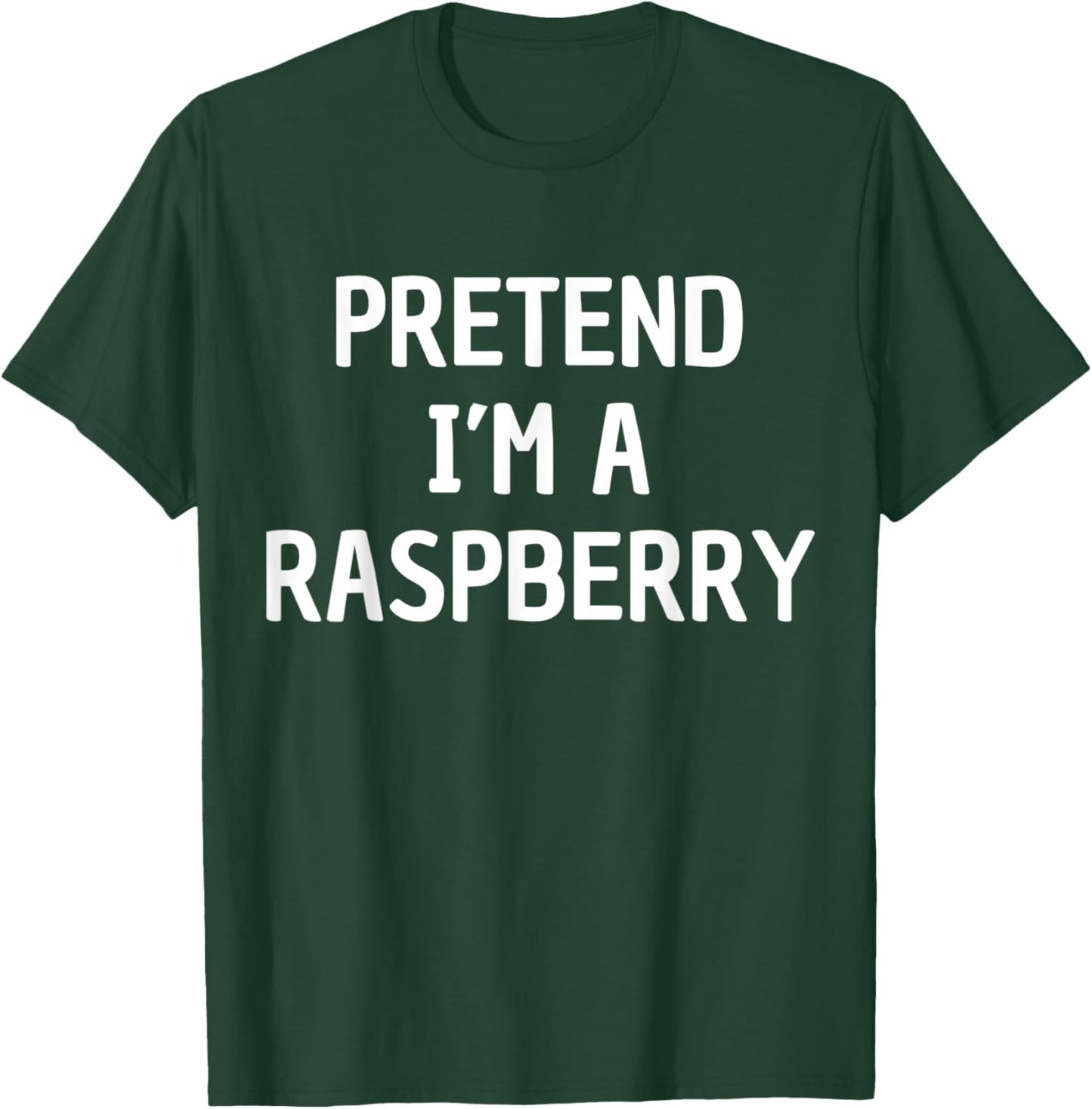Funny Halloween Raspberry Costume Men Women Adults Kids T-Shirt - T-Shirt | Forest