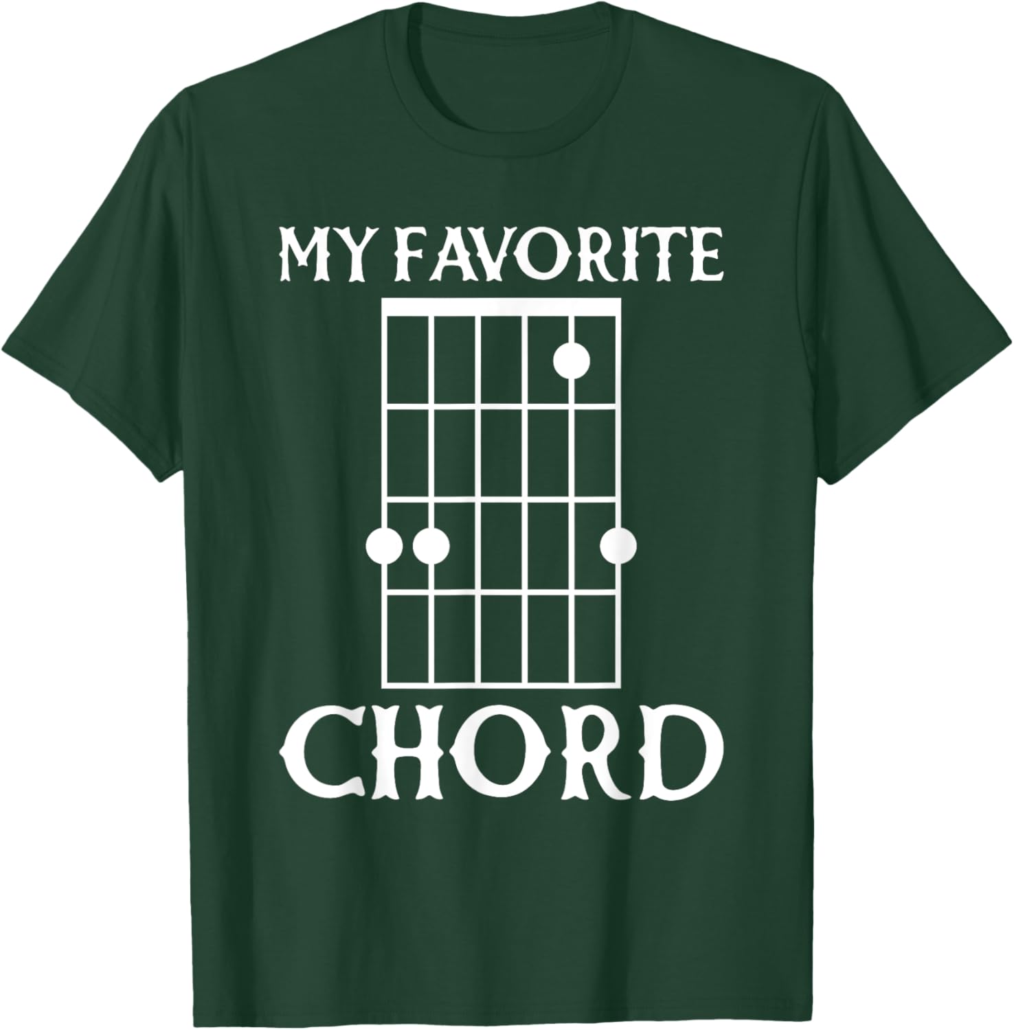 My Favorite Chord Is Gsus, Christian Worship Guitar Players T-Shirt - T-Shirt | Forest