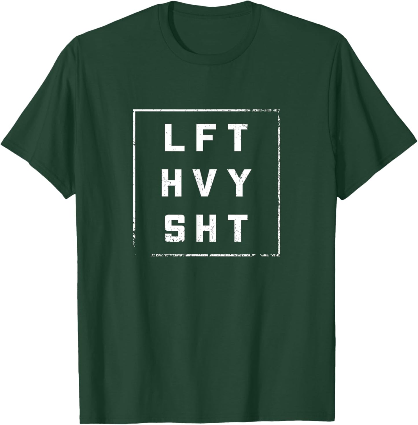 LFT HVY SHT Gym T-Shirt - T-Shirt | Forest