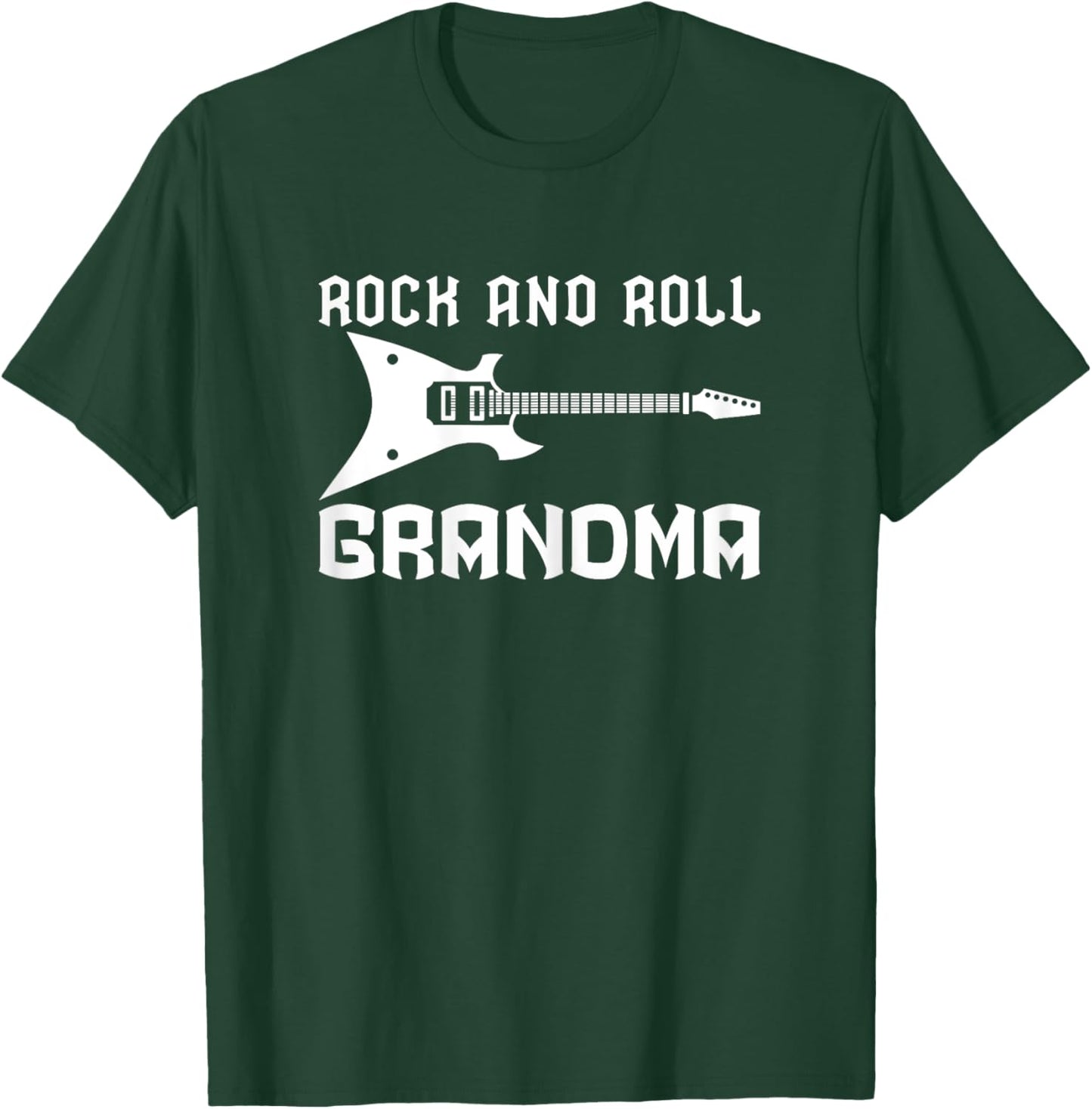 Rock and Roll Grandma Rock n Roll T-Shirt - T-Shirt | Forest
