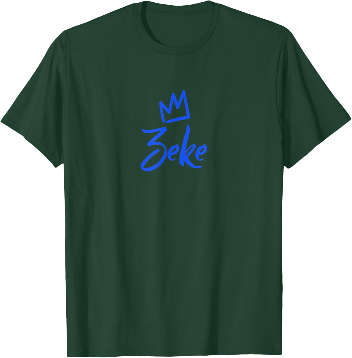 Zeke the King / Blue Crown & Name Called Zeke T-Shirt - T-Shirt | Forest