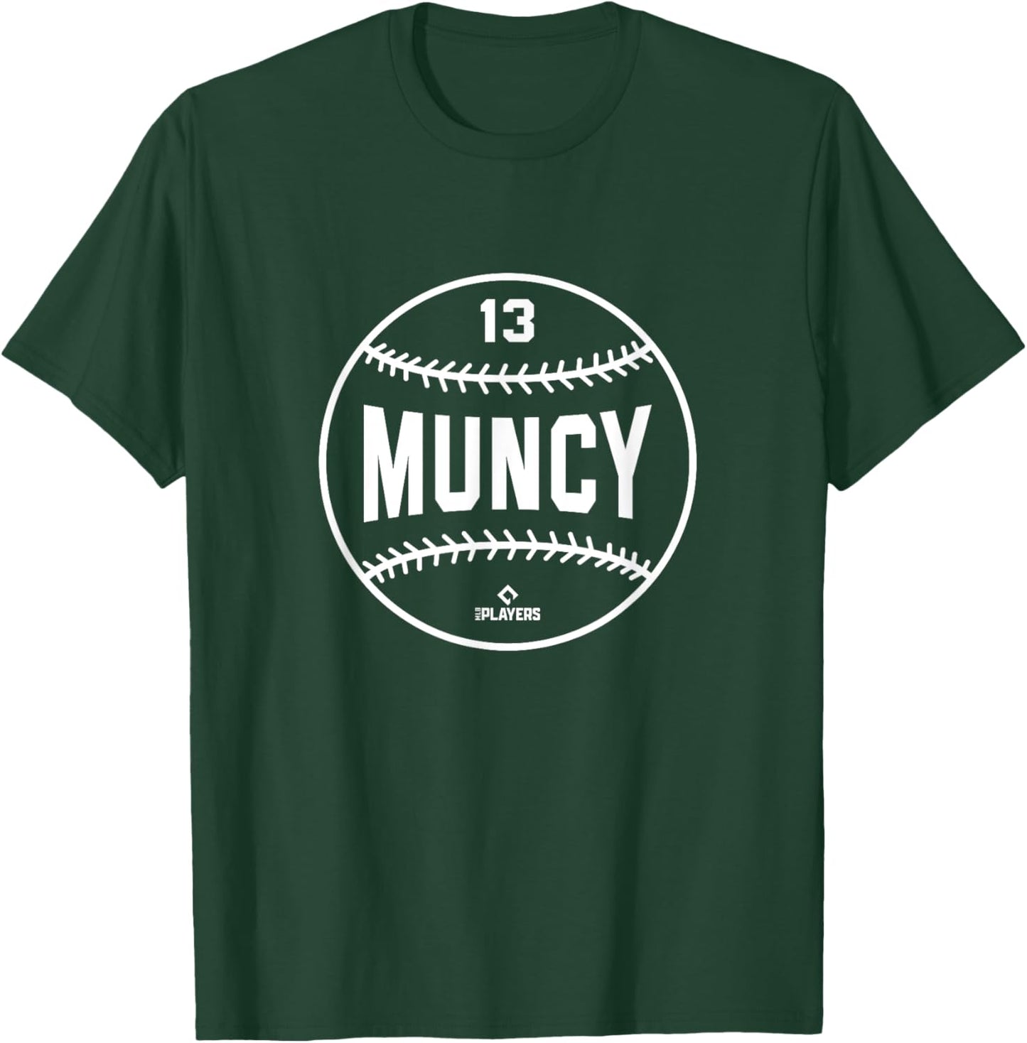 Max Muncy Baseball Los Angeles California MLB Players MLBPA T-Shirt - T-Shirt | Forest