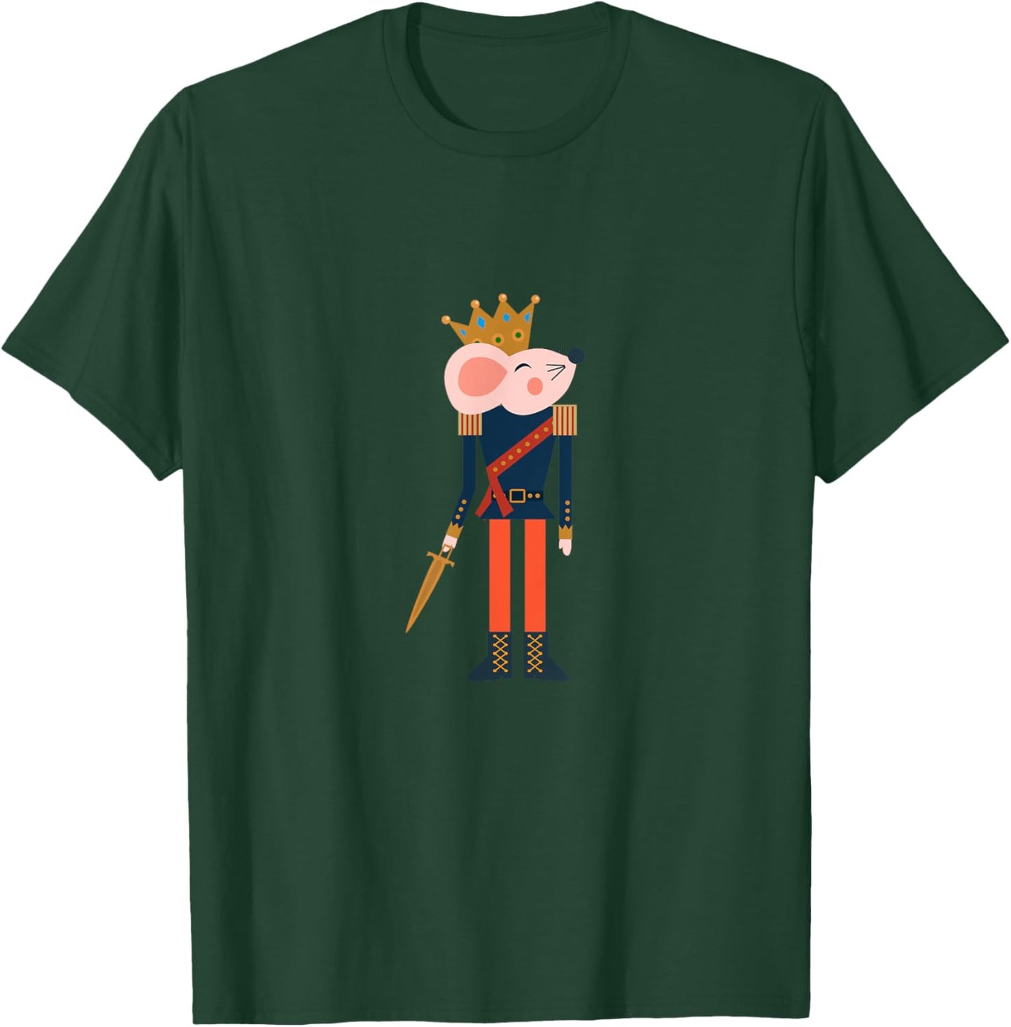 #2 - 5 Matching Family - King Rat Princess Nutcracker Ballet T-Shirt - T-Shirt | Forest