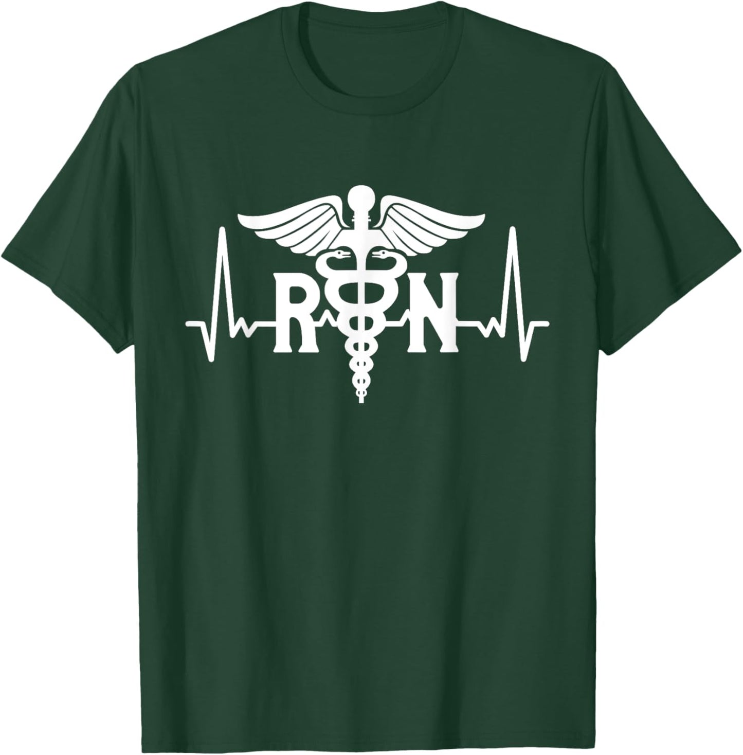 RN Nursing Registered Nurse Graduation T-Shirt - T-Shirt | Forest