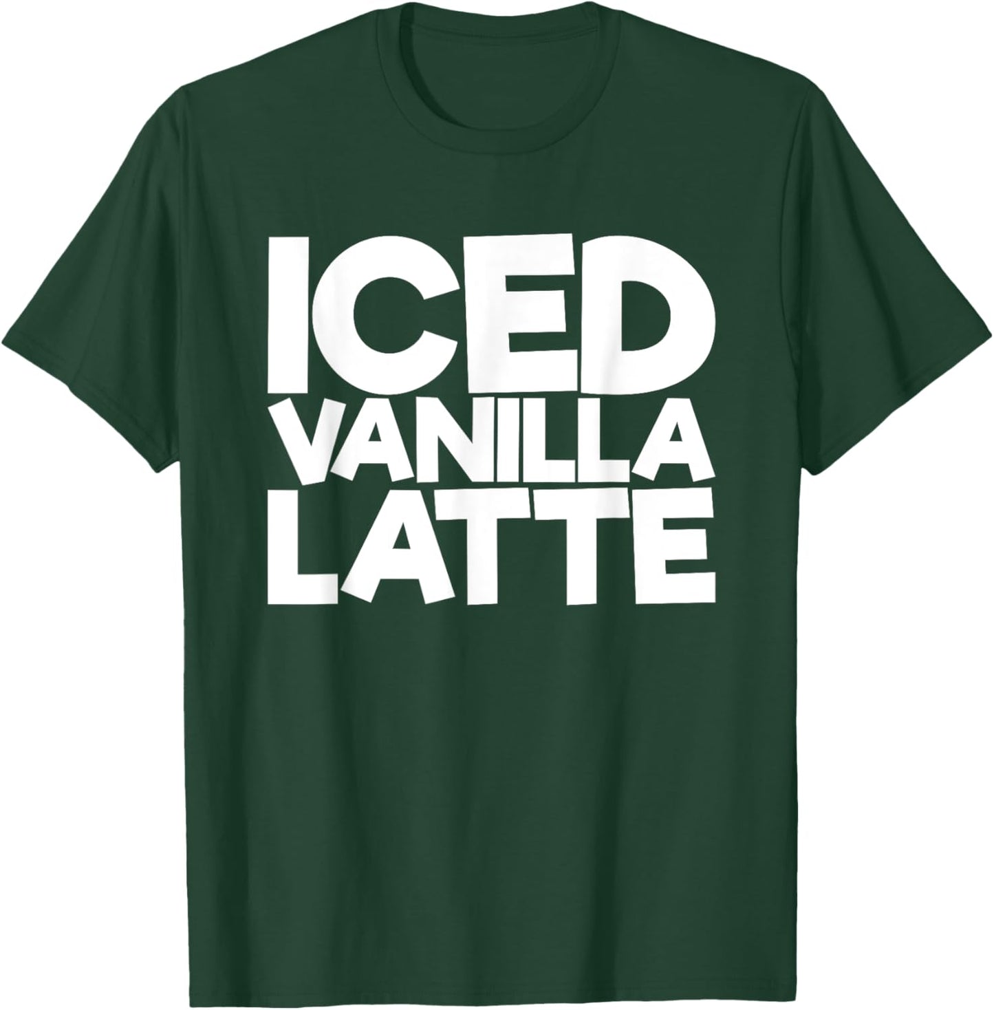 Iced Vanilla Latte T-Shirt - T-Shirt | Forest