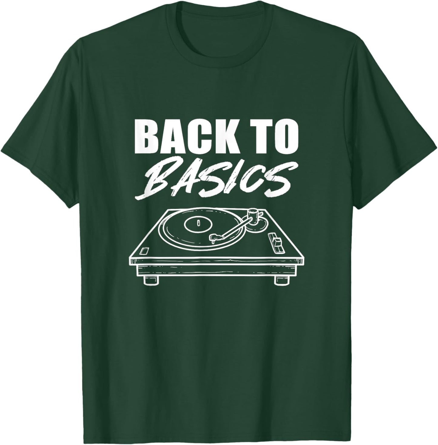 Back to Basics Musician T-Shirt - T-Shirt | Forest