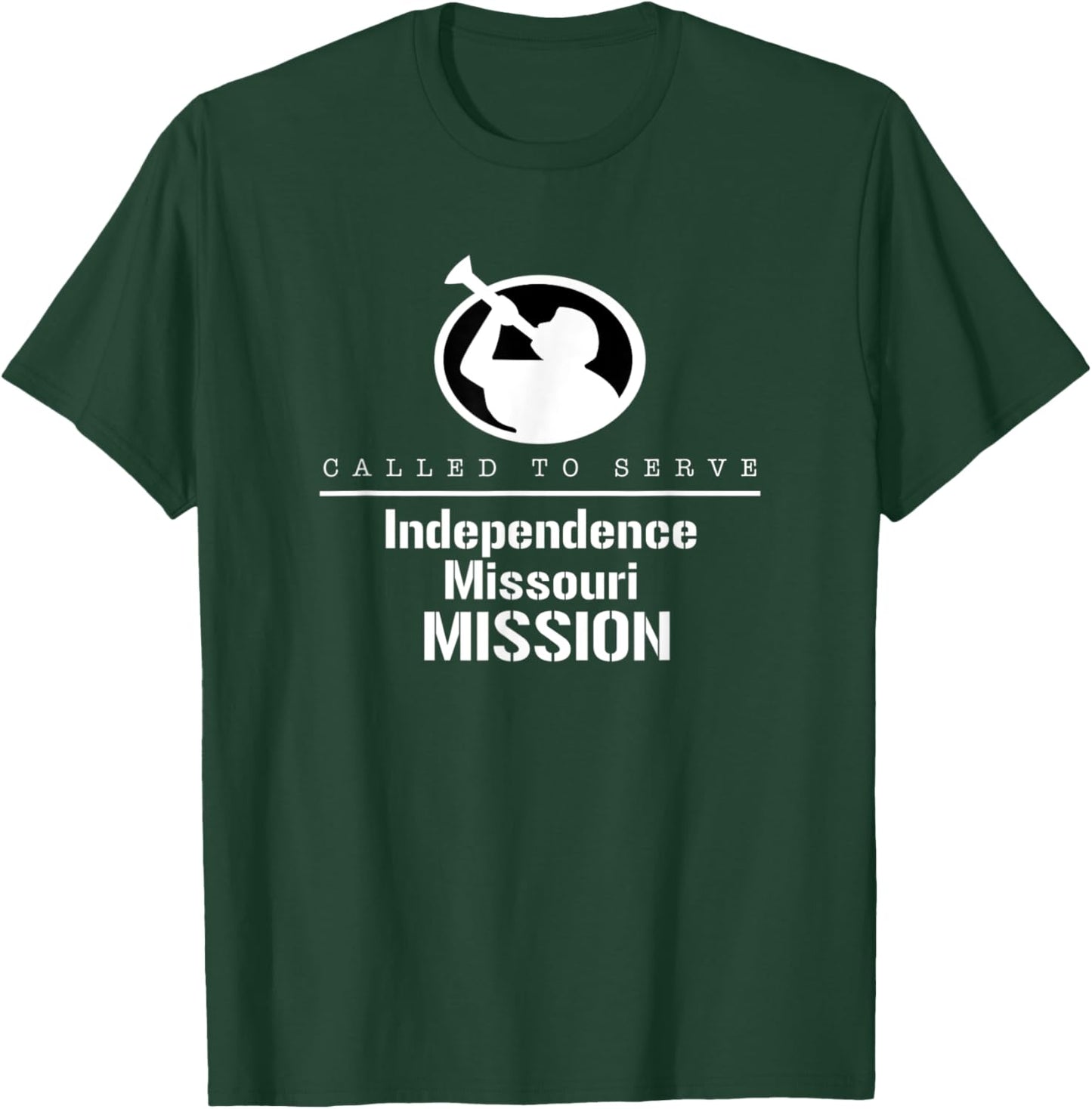 Called To Serve Angel Moroni Independence Missouri Mission T-Shirt - T-Shirt | Forest