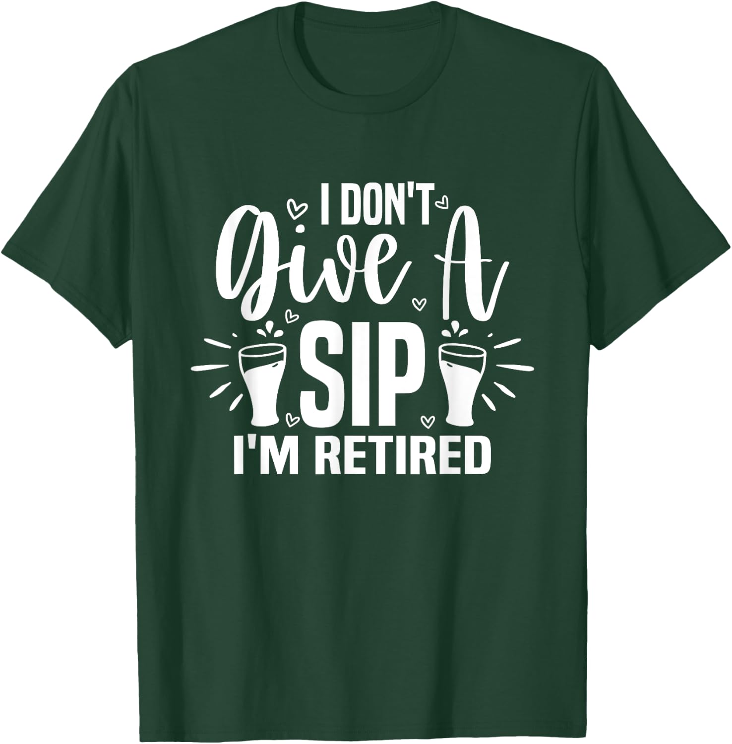 Retired Pension Annuity Men Women Funny Retirement T-Shirt - T-Shirt | Forest