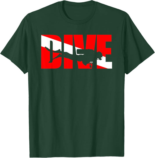 Dive Scuba Diving Dive T-Shirt - T-Shirt | Forest