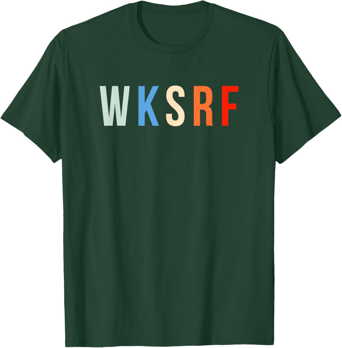 WKSRF Wakeboard Wakeboarding Wakeboarder Surfing Wakesurf T-Shirt - T-Shirt | Forest
