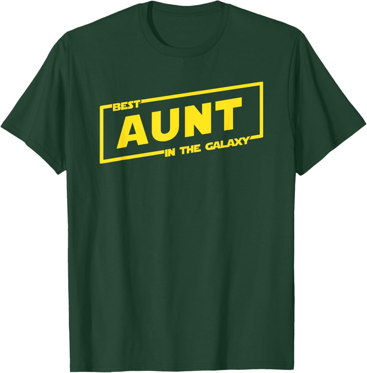 Best aunt in the Galaxy T-Shirt - T-Shirt | Forest