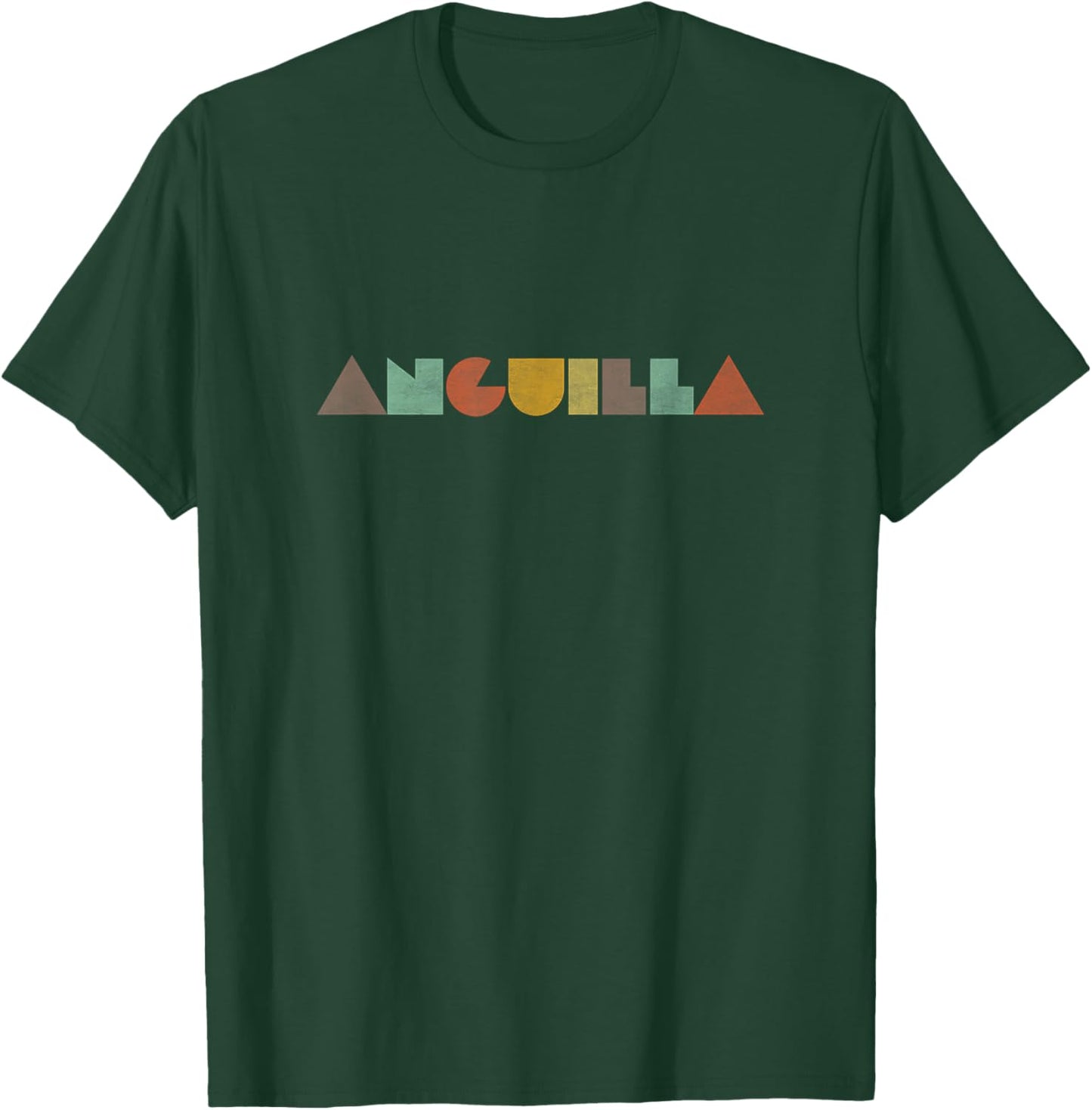 Anguilla Vintage T-Shirt - T-Shirt | Forest